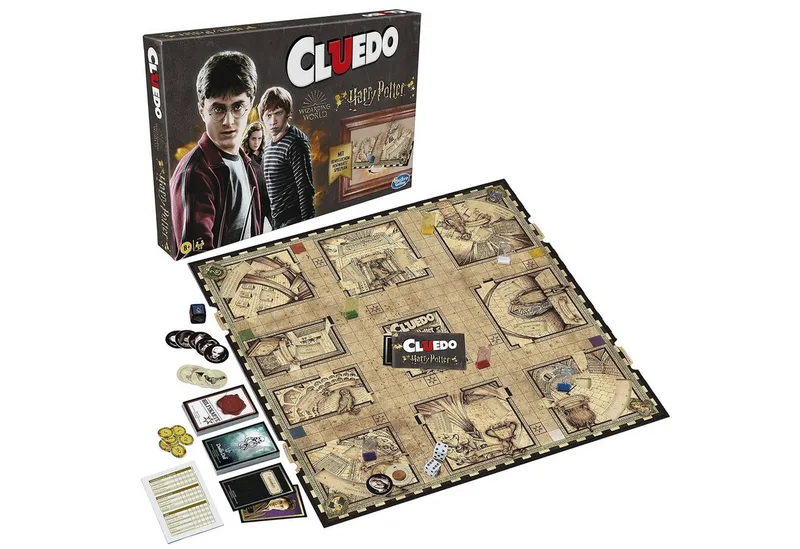 Spiel HASBRO Cluedo Harry Potter F1240100 from Hasbro Gaming, Bunt edition – box