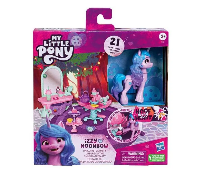 Spiel Hasbro My Little Pony Einhorn-Teeparty Set mit Izzy Moonbow - Magische fra Hasbro Gaming – æske
