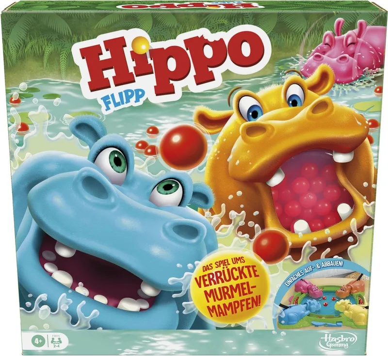 Spiel Hippo Flipp from Hasbro Gaming – box