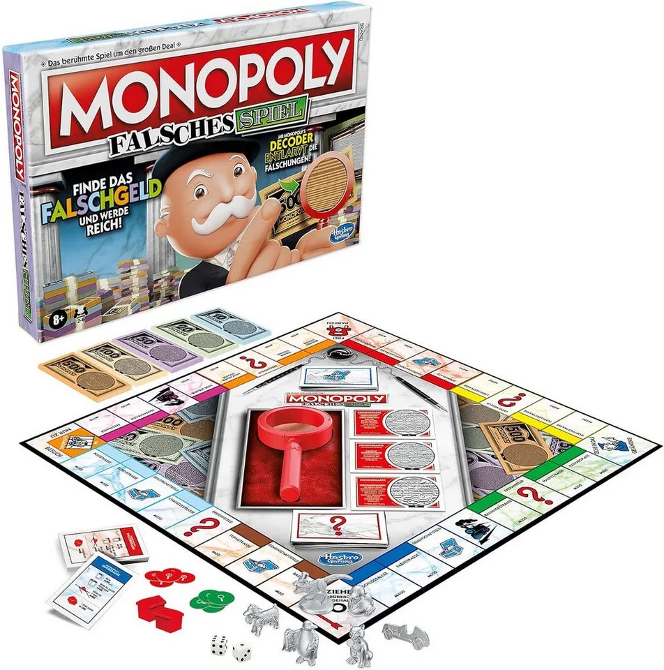 Spiel Monopoly Falsches Spiel van Hasbro Gaming, editie Meerkleurig – doos