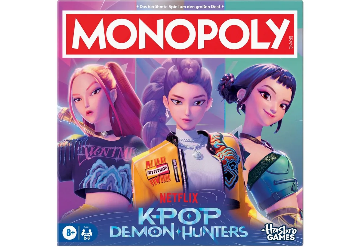 Spiel Monopoly KPop Demon Hunters – Brettspiel Hasbro från Hasbro Gaming – kartong