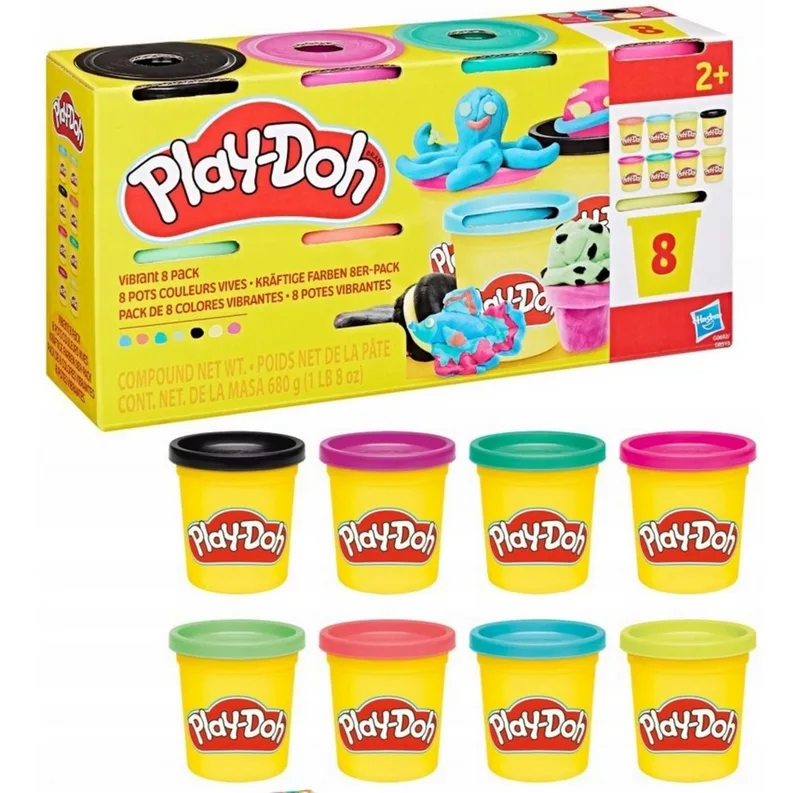 Spiel PD kräftige Farben 8er-Pack from Hasbro Gaming – box