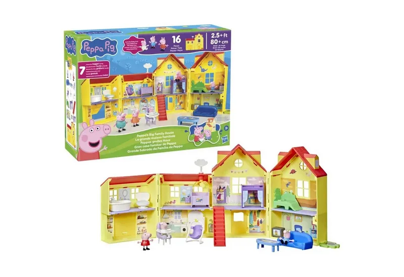 Spiel PEP Peppas großes Haus Spielset från Hasbro Gaming – kartong