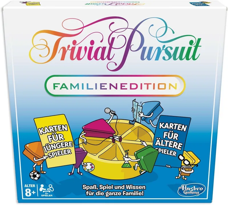 Spiel Trivial Pursuit Familien Edition (Spiel) van Hasbro Gaming – doos