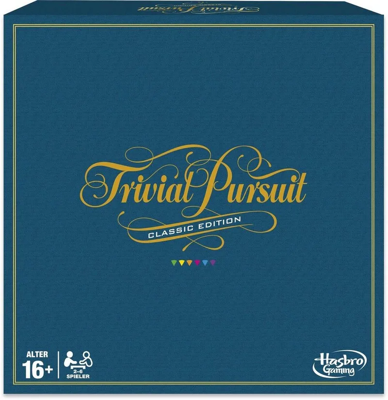 Spiel Trivial Pursuit, Made in Europe från Hasbro Gaming, utgåva Bunt – kartong
