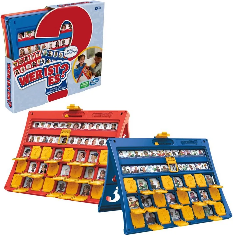 Spiel Wer ist es? from Hasbro Gaming, Bunt edition – box