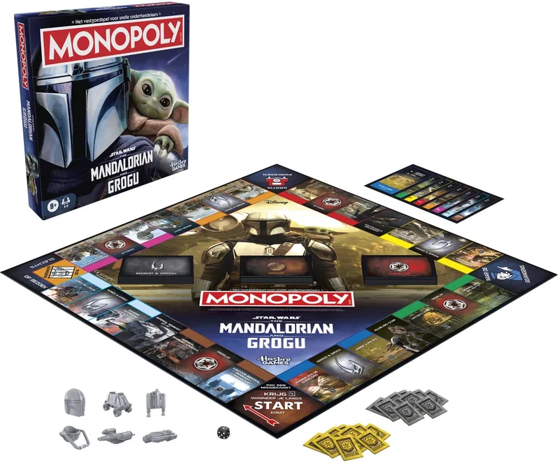 Star Wars The Mandalorian and Grogu - Bordspel von Hasbro Gaming – Schachtel