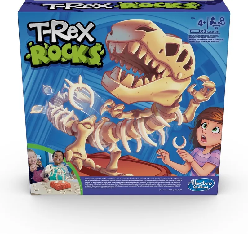 T-Rex Rocks from Hasbro Gaming – box
