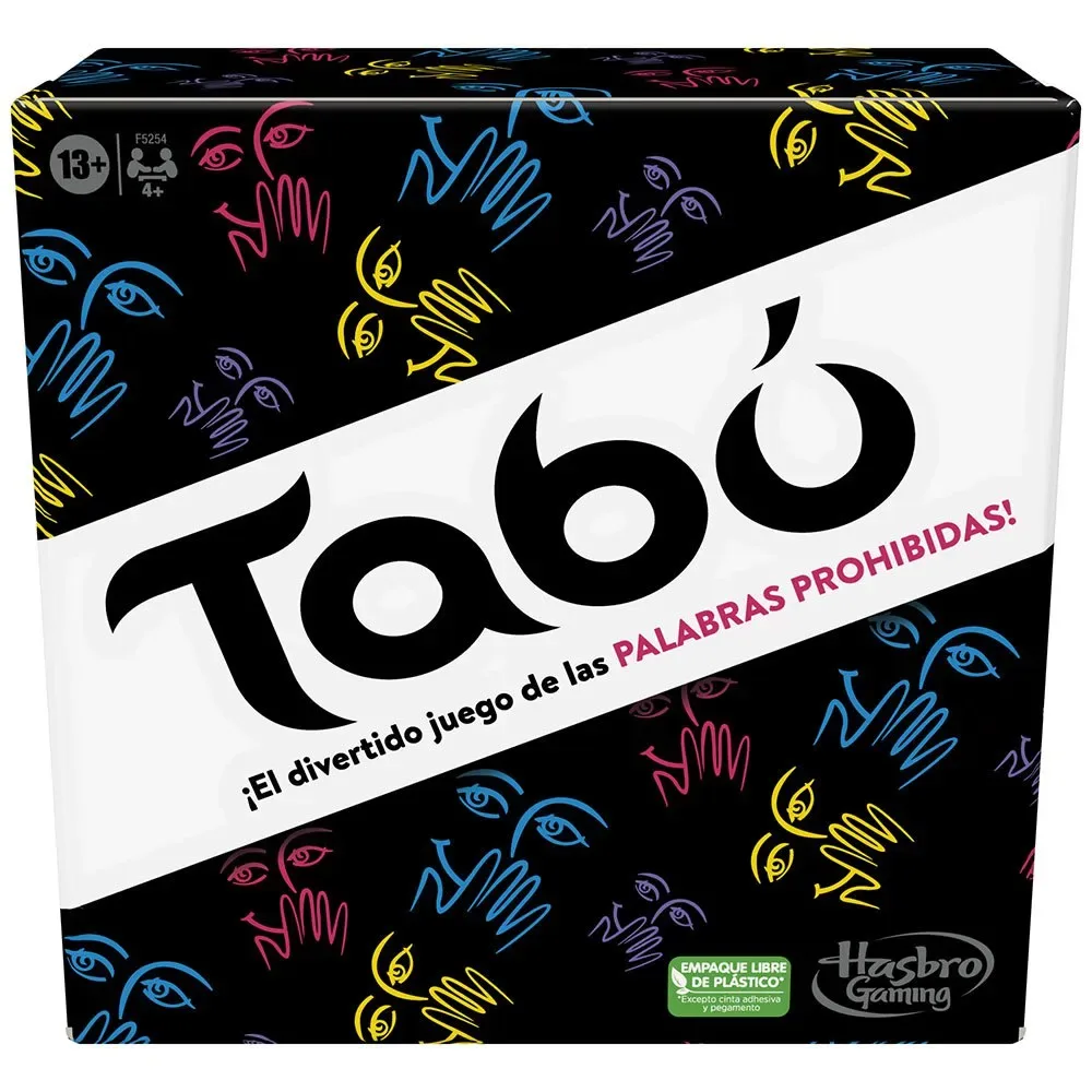 Taboe Klassiek Versie Bordspel Spaans från Hasbro Gaming – kartong