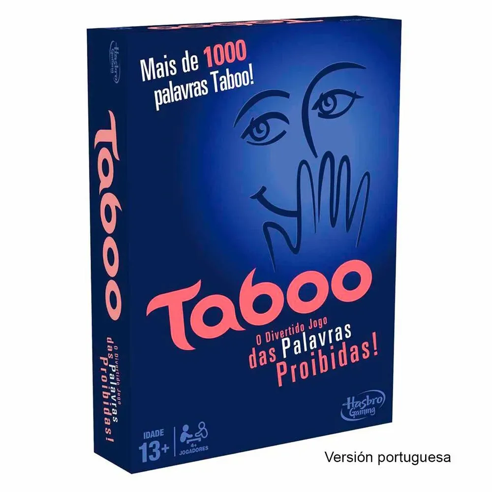 Tabu Clásico Bordspel Portugees från Hasbro Gaming – kartong