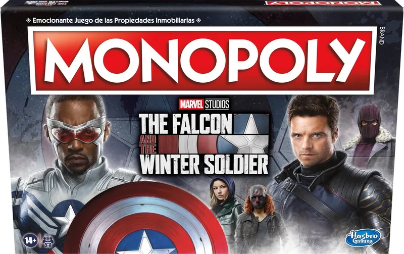 The Falcon and The Winter Soldier - Engelstalig Bordspel van Hasbro Gaming – doos
