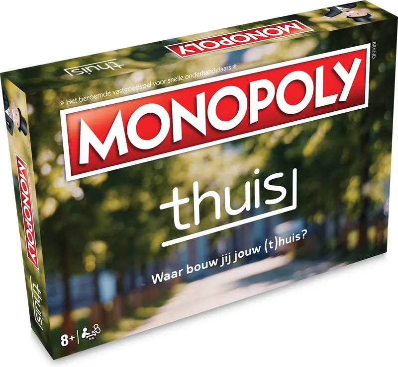 Thuis - Familiespel - Bordspel - Min leeftijd 8 jaar from Hasbro Gaming – box