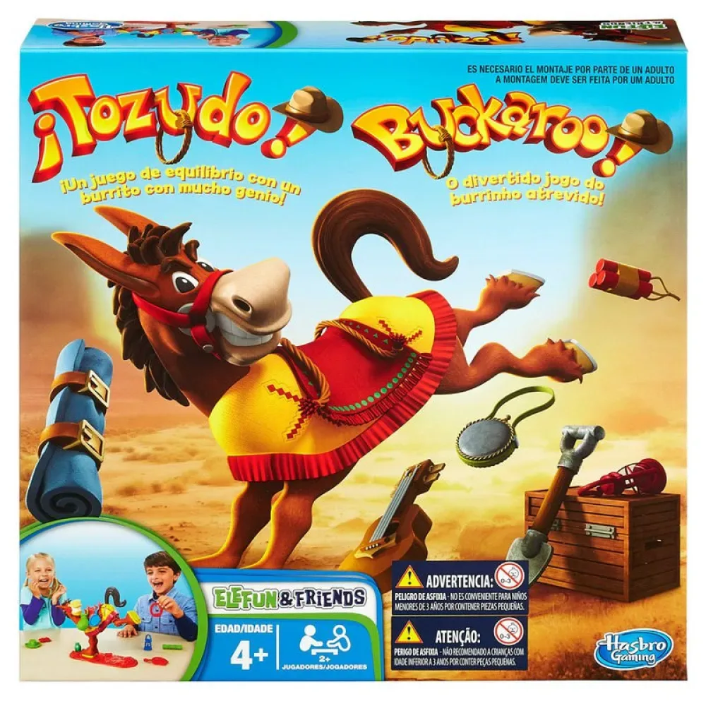 Tozudo Bordspel Spaans/portugees från Hasbro Gaming – kartong