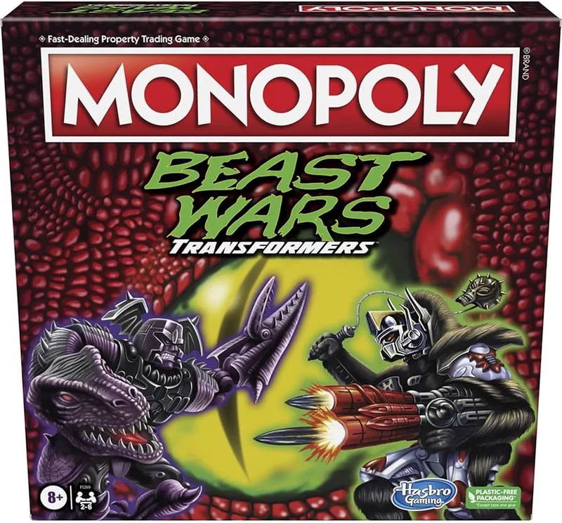 Transformers Beast Wars (Engelstalig) de Hasbro Gaming – boîte