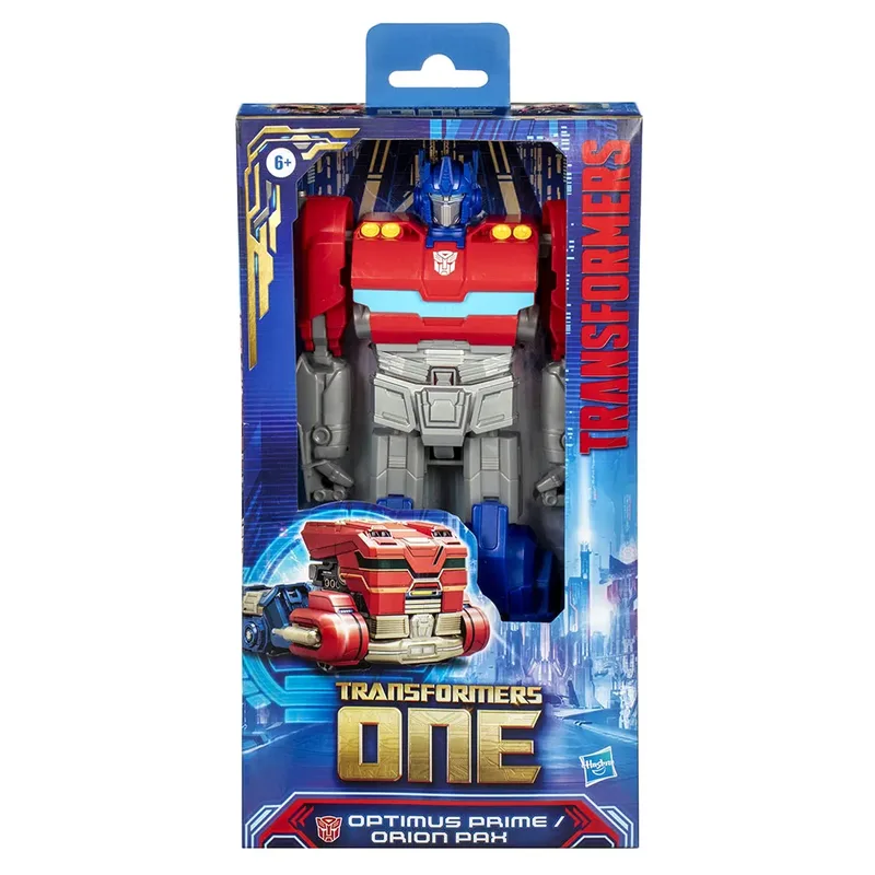 Transformers One - The Movie - Mega Changer - Optimus. from Hasbro Gaming, Multicolour edition – box 4 of 5