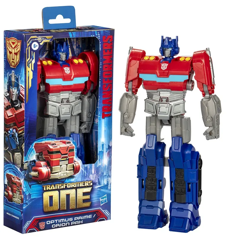 Transformers One - The Movie - Mega Changer - Optimus. from Hasbro Gaming, Multicolour edition – box 3 of 5