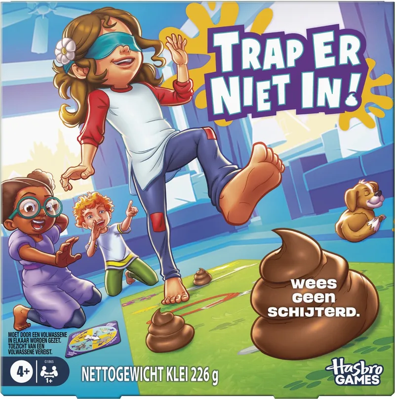 Trap er niet in! Actiespel van Hasbro Gaming – doos