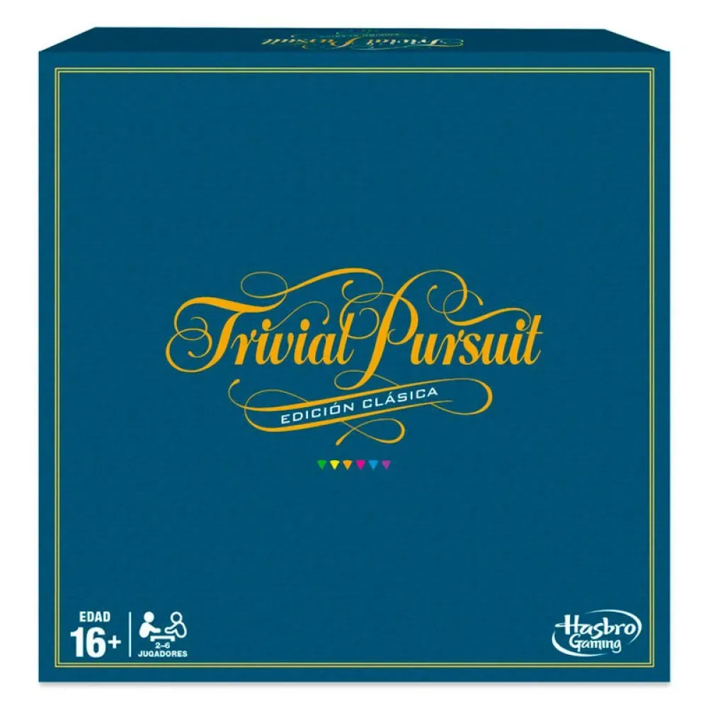 Trivial Classic Bordspel Spaans från Hasbro Gaming – kartong