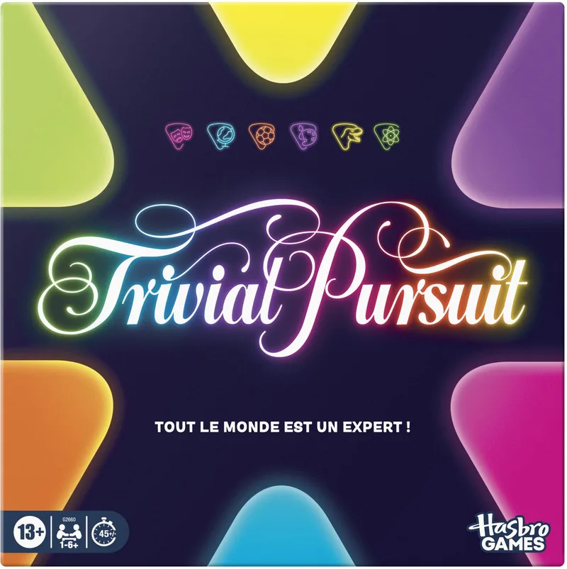 Trivial Pursuit - Bordspel - Franstalig från Hasbro Gaming – kartong