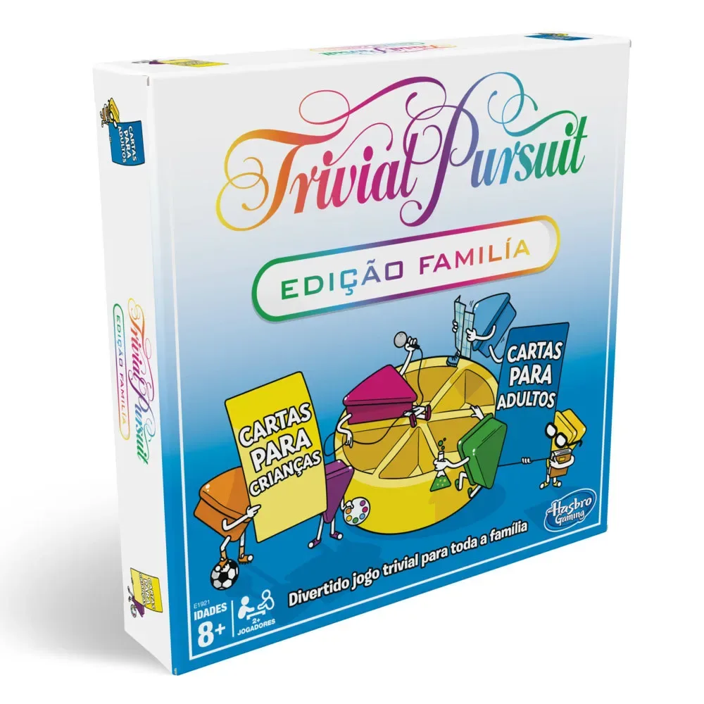 Trivial Pursuit Familie Editie från Hasbro Gaming – kartong