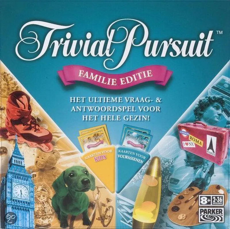 Trivial Pursuit - Familie Editie van Hasbro Gaming – doos