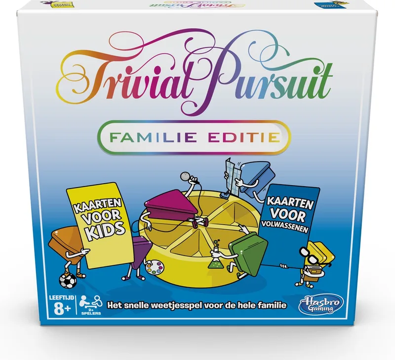 Trivial Pursuit Familie Editie Nederland - Gezelschapsspel from Hasbro Gaming – box
