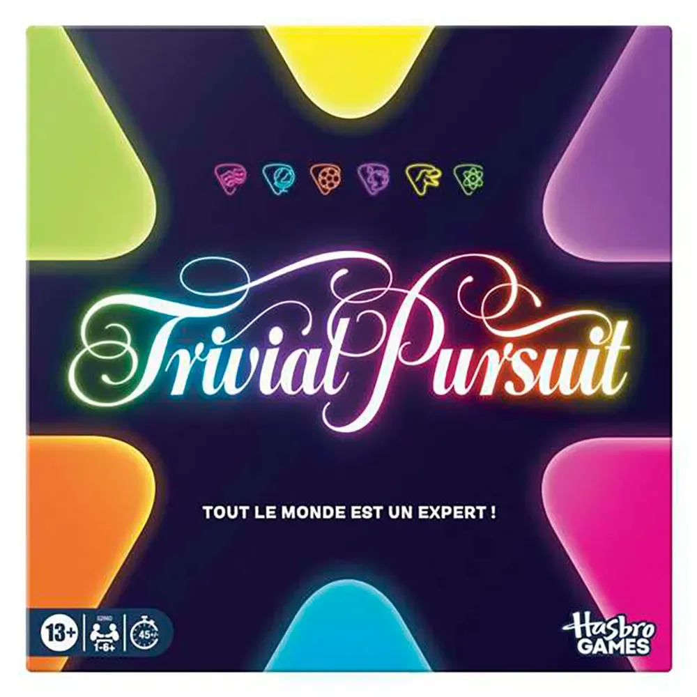 Trivial Pursuit Verfrissing från Hasbro Gaming – kartong