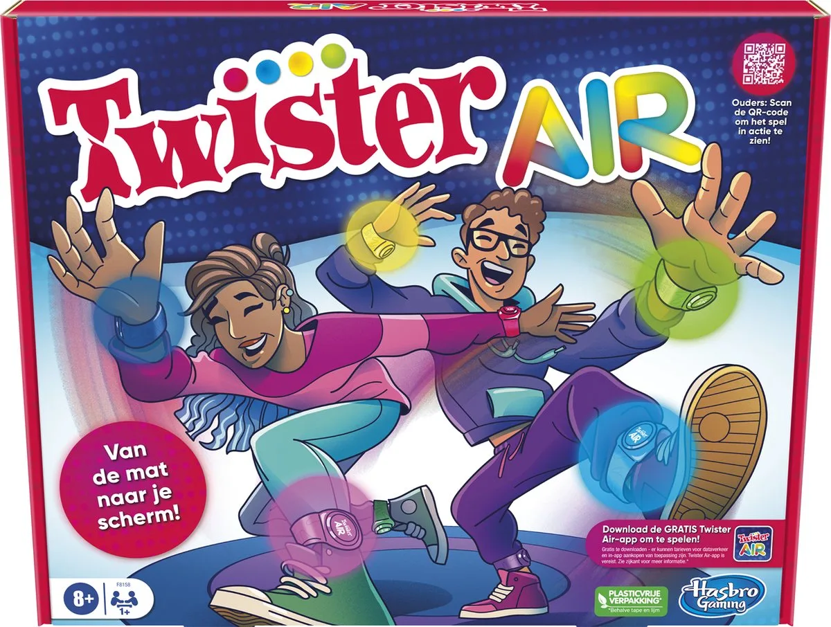 TWISTER AIR från Hasbro Gaming – kartong