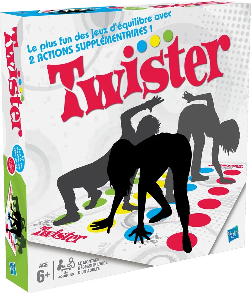 Twister - Bordspel (Franstalig) från Hasbro Gaming – kartong