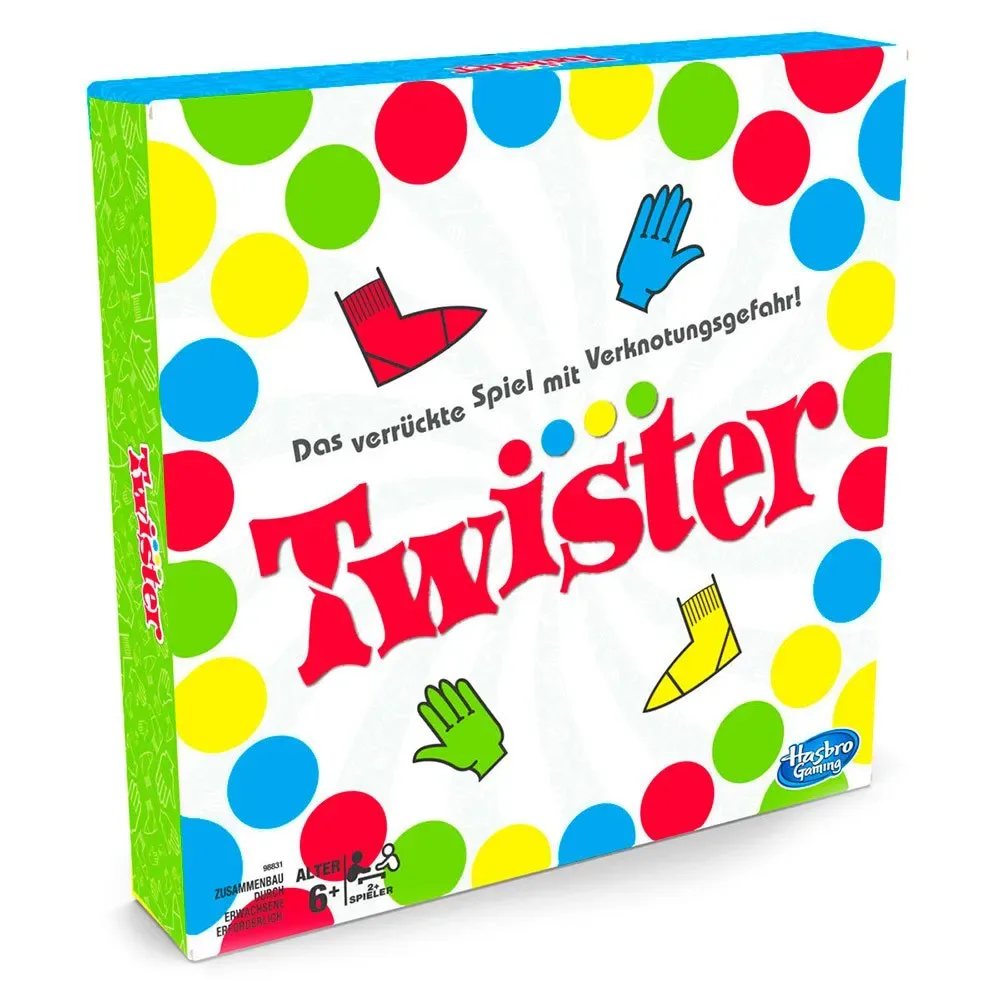 Twister Bordspel Spaans/portugees från Hasbro Gaming – kartong