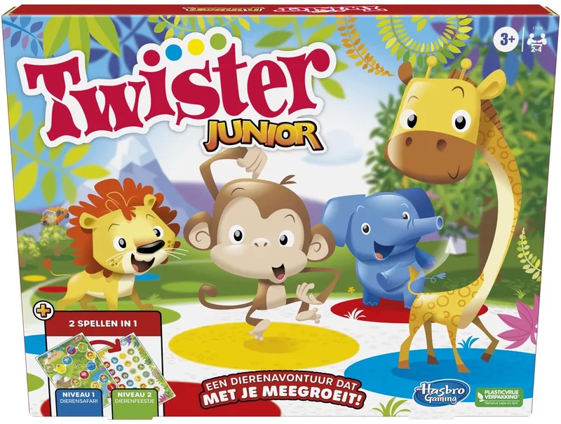 Twister Junior - Actiespel från Hasbro Gaming – kartong