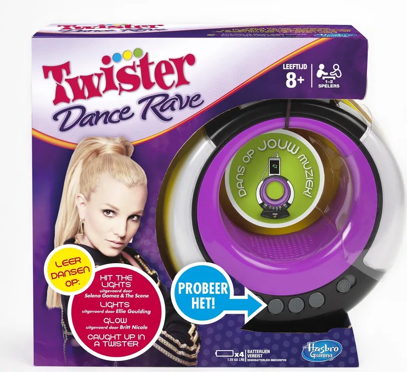 Twister Rave Dance från Hasbro Gaming – kartong