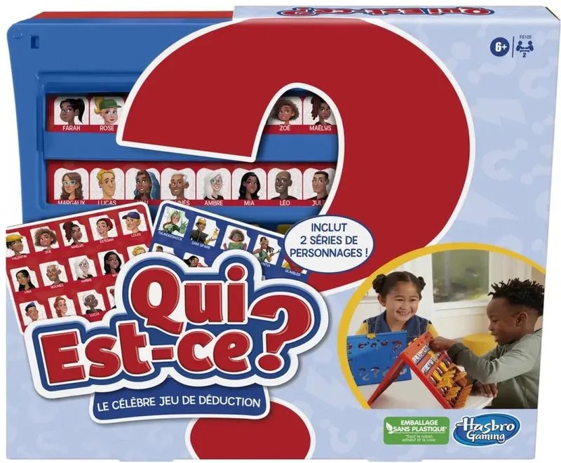 Wie is het? - Bordspel (Franstalig) från Hasbro Gaming – kartong