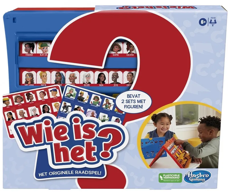 Wie is het? - Kinderspel Nieuwe editie - Hasbro Gaming från Hasbro Gaming – kartong