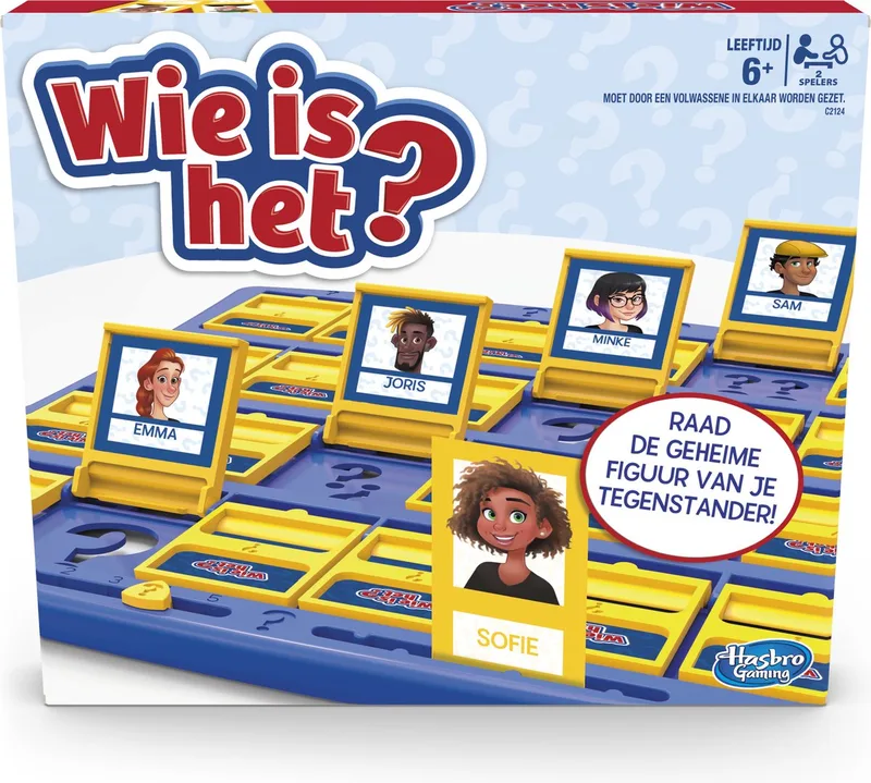 Wie Is Het? Nl van Hasbro Gaming – doos