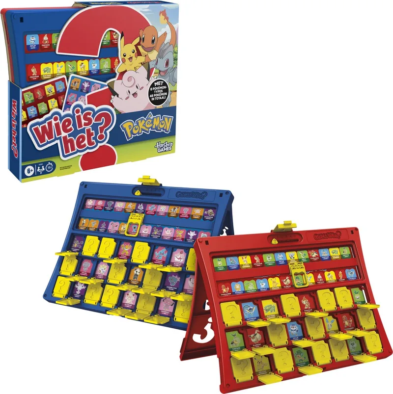 Wie is het? Pokémon Editie - Bordspel - Nederlandstalig fra Hasbro Gaming – æske