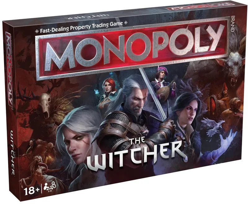 Winning Moves Monopoly - Bordspel - The Witcher - Engels from Hasbro Gaming – box