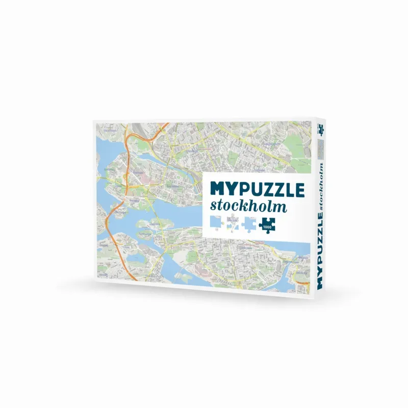 Puzzle MYPUZZLE STOCKHOLM - 1000 pièces de Helvetiq – boîte 2 sur 2