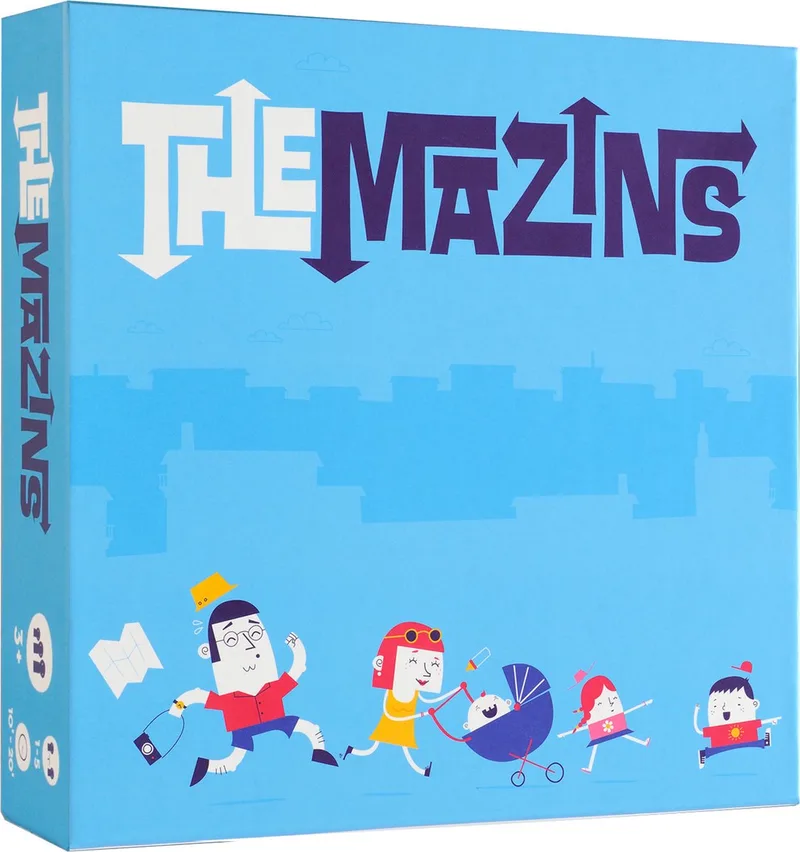 The Mazins Bordspel Reizen/avontuur von Helvetiq – Schachtel