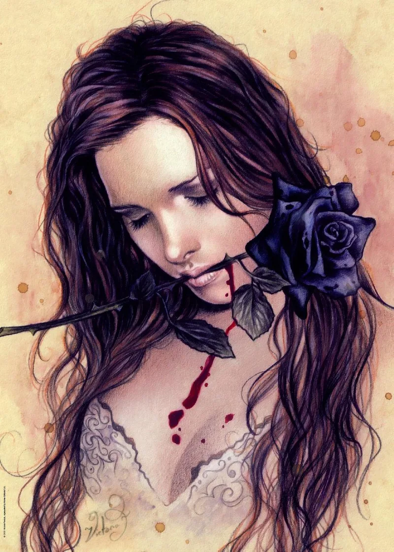 Dark Rose - Legpuzzel - 1000 Stukjes van Heye, editie "roze – doos
