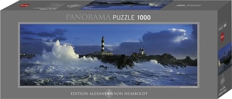Lighthouse Le Créac'h - Legpuzzel - 1000 Stukjes fra Heye, Flerfarvet-udgave – æske