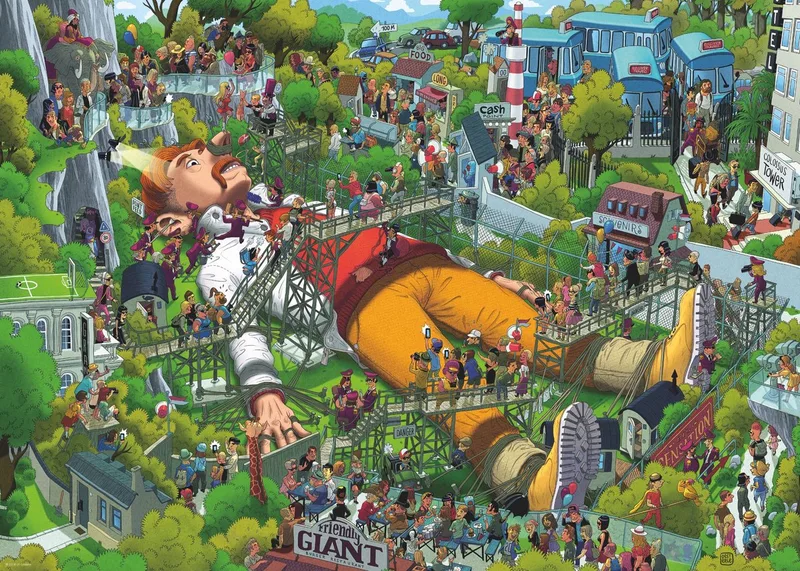 Oesterle, U: Gulliver Puzzle van Heye, editie Meerkleurig – doos