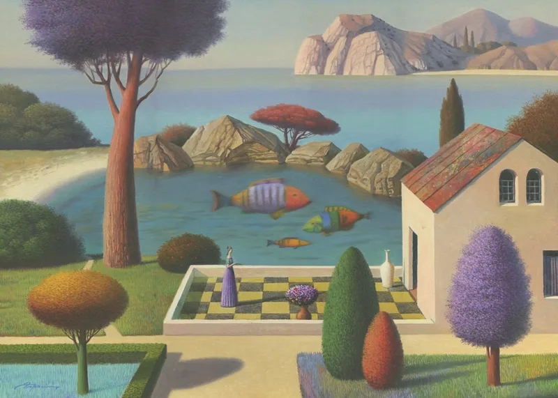 puzzel Big Fishes 1000 stukjes - legpuzzel kunst Timeless. from Heye, Multicolour edition – box