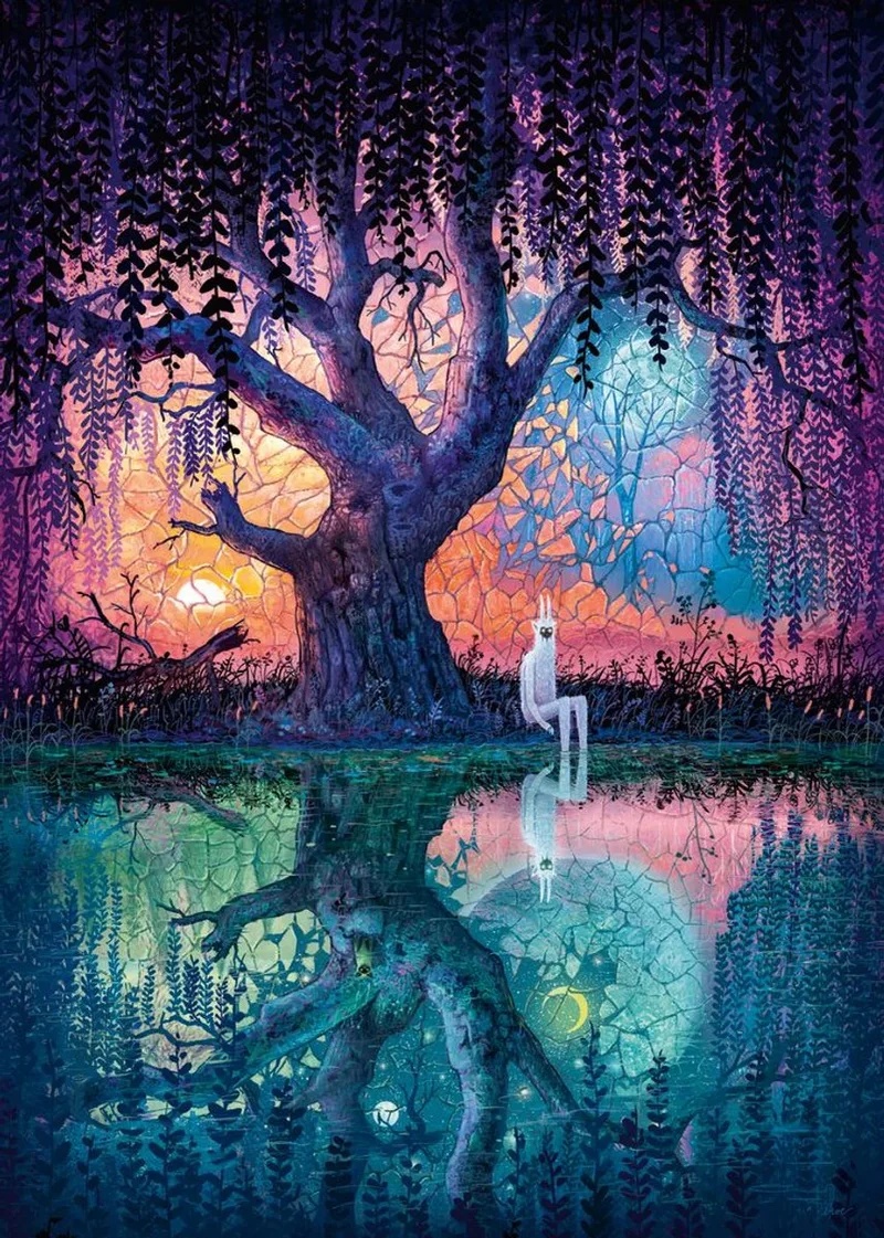 puzzel Broken Worlds 1000 stukjes - legpuzzel voor volwassenen. from Heye, Multicolour edition – box