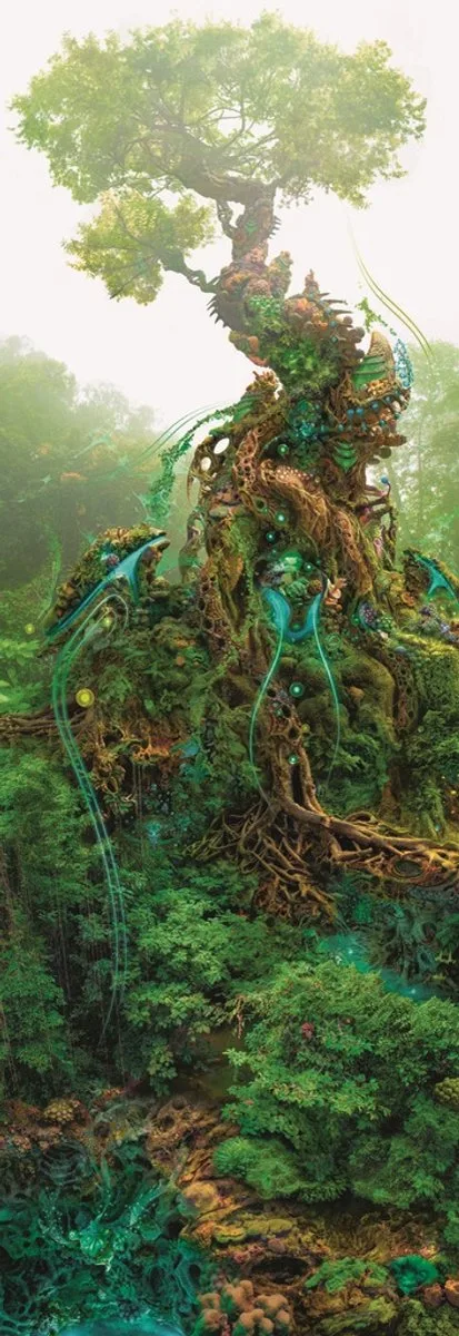 puzzel Cyanide Tree 1000 stukjes - verticale legpuzzel. from Heye, Multicolour edition – box