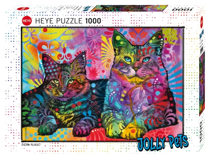 Puzzel Devote.2 Cats 1000. from Heye, Multicolour edition – box 2 of 2