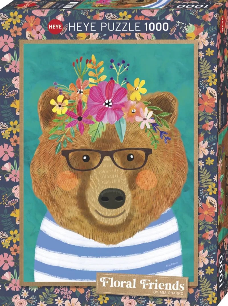 Puzzel Gentle bruin 1000. van Heye, editie Meerkleurig – doos