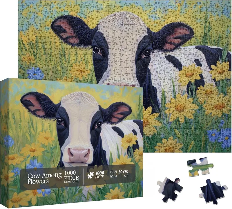 Puzzel - Marjolein Bastin: Cow de Heye – boîte
