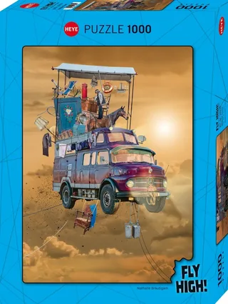 puzzel Mobile Home 1000 stukjes legpuzzel Fly High. van Heye, editie Meerkleurig – doos 2 van 2