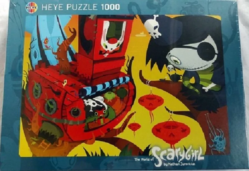 Puzzel - Nathan Jurevicius: Treehouse van Heye – doos